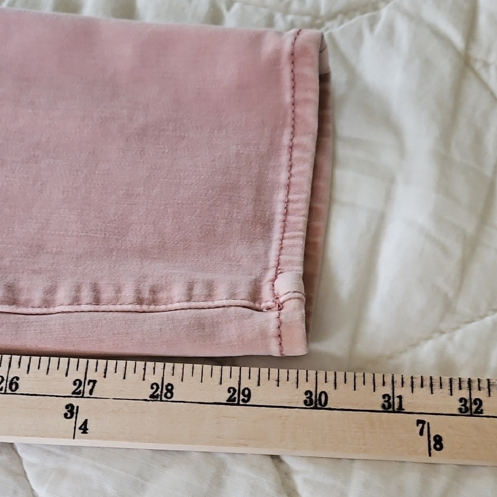 American Eagle -Dusty Rose Sateen - 360 Super Stretch Jeggings- Size 12 XLong - Picture 5 of 10